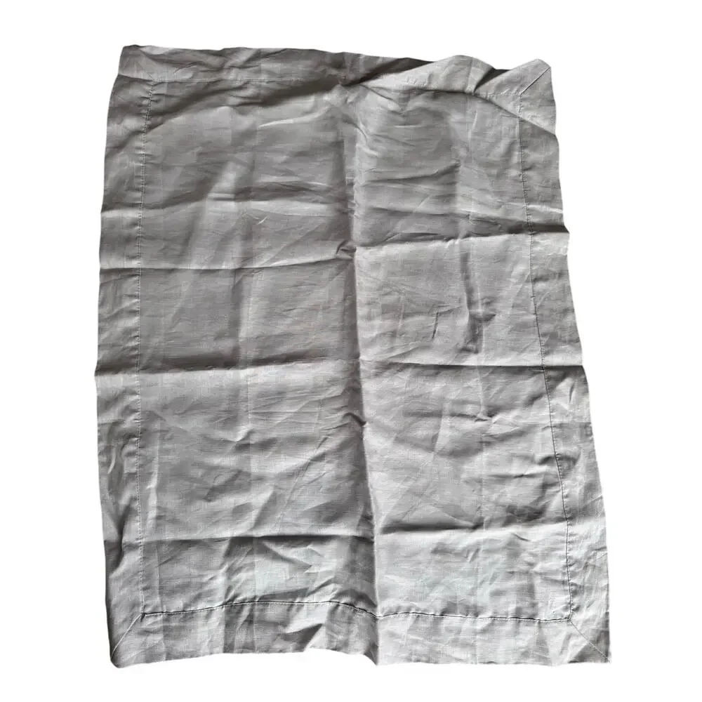 2 Pottery Barn Linen Shams - Standard size 26 x 20 Inch - Brand New